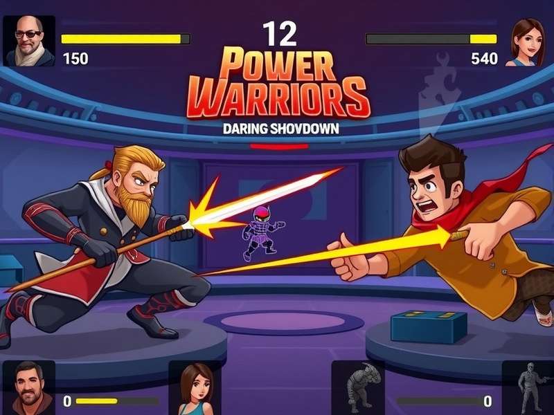 Power Warriors Daring Showdown gameplay screenshot