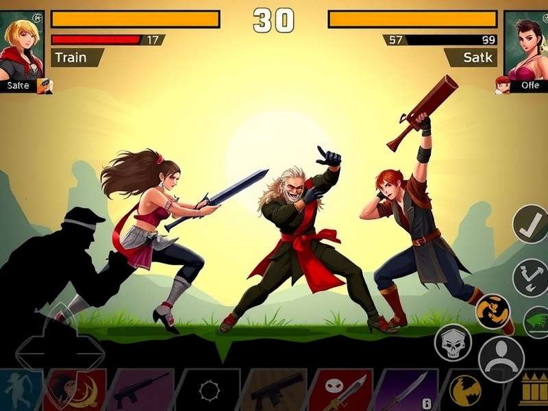 Power Warriors Daring Showdown character selection